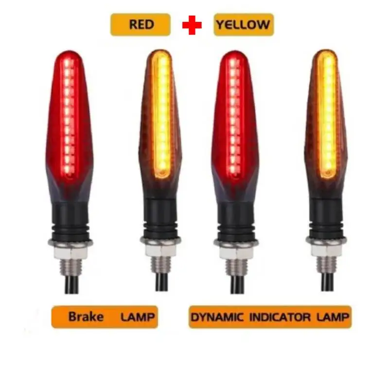 4Pcs Red to Yellow