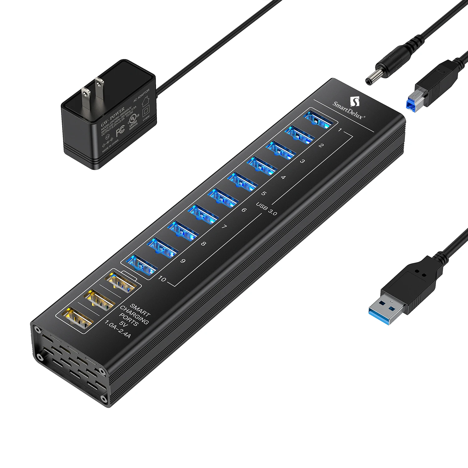 13 Ports US Plug  A
