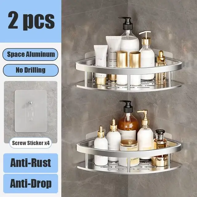 silver Triangle 2pcs