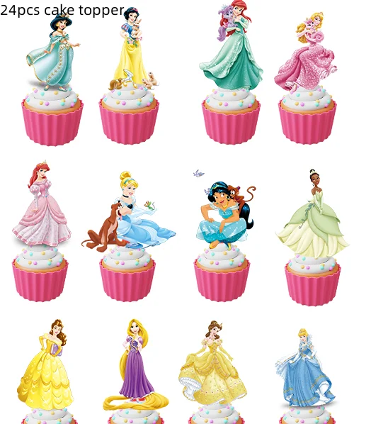 Cake Topper 24pcs