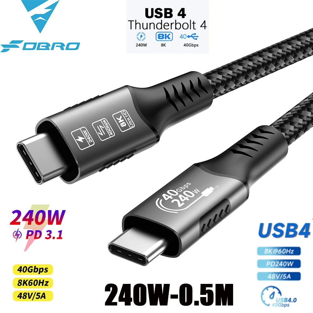 240W 40Gbps 0.5M
