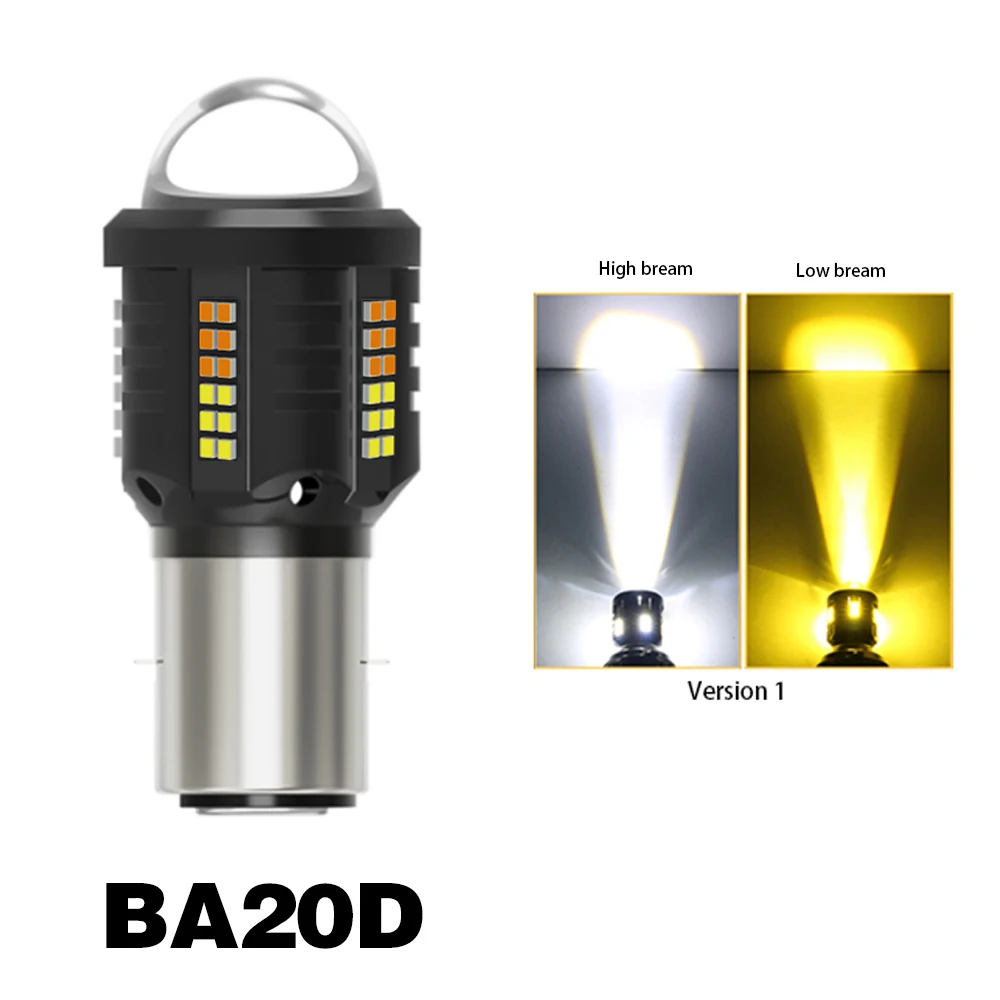 BA20D White yellow
