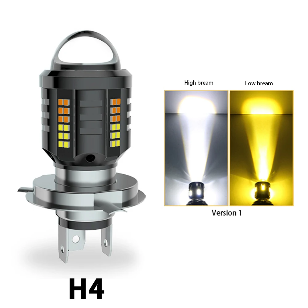 H4 White yellow