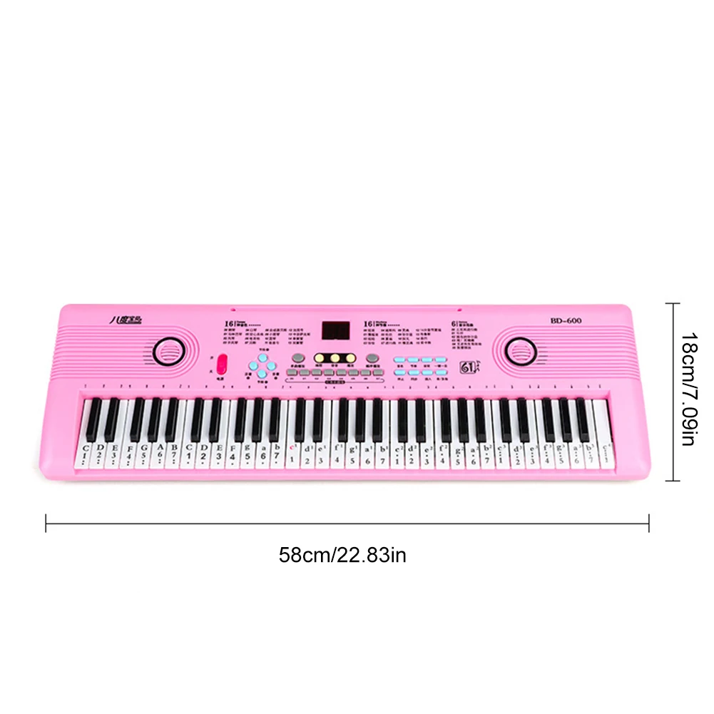 61 Keys Pink A