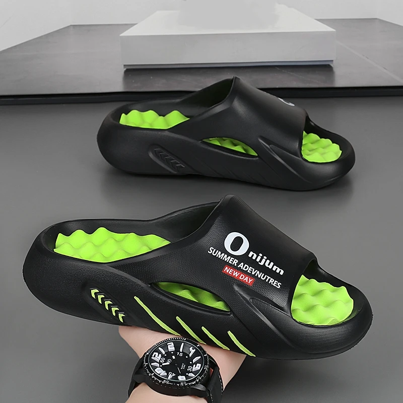black green