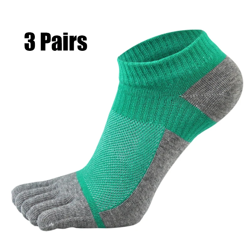 3 Pairs Green