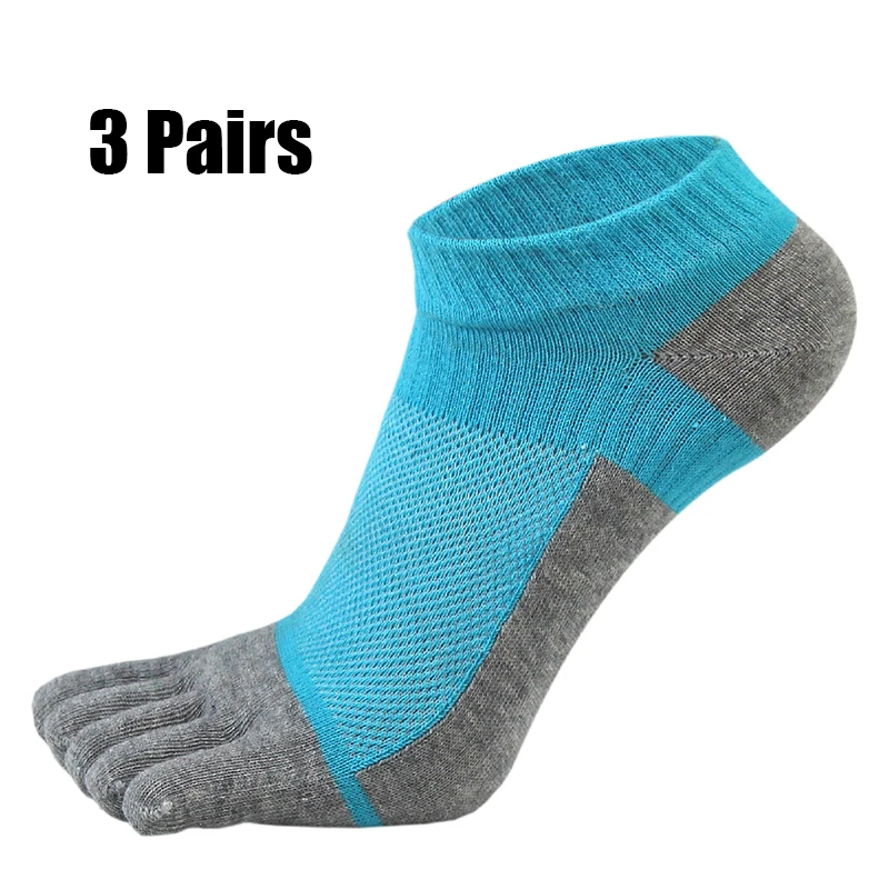 3 Pairs Light Blue