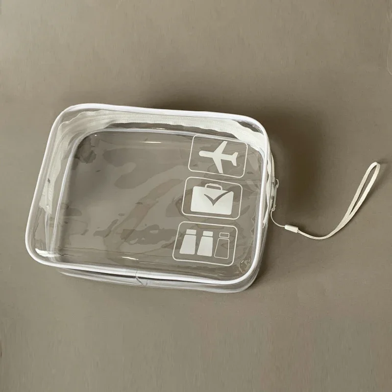 White with strap