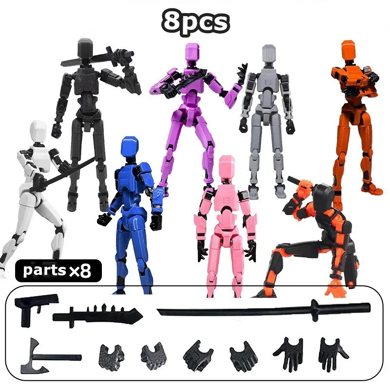 8pcs A
