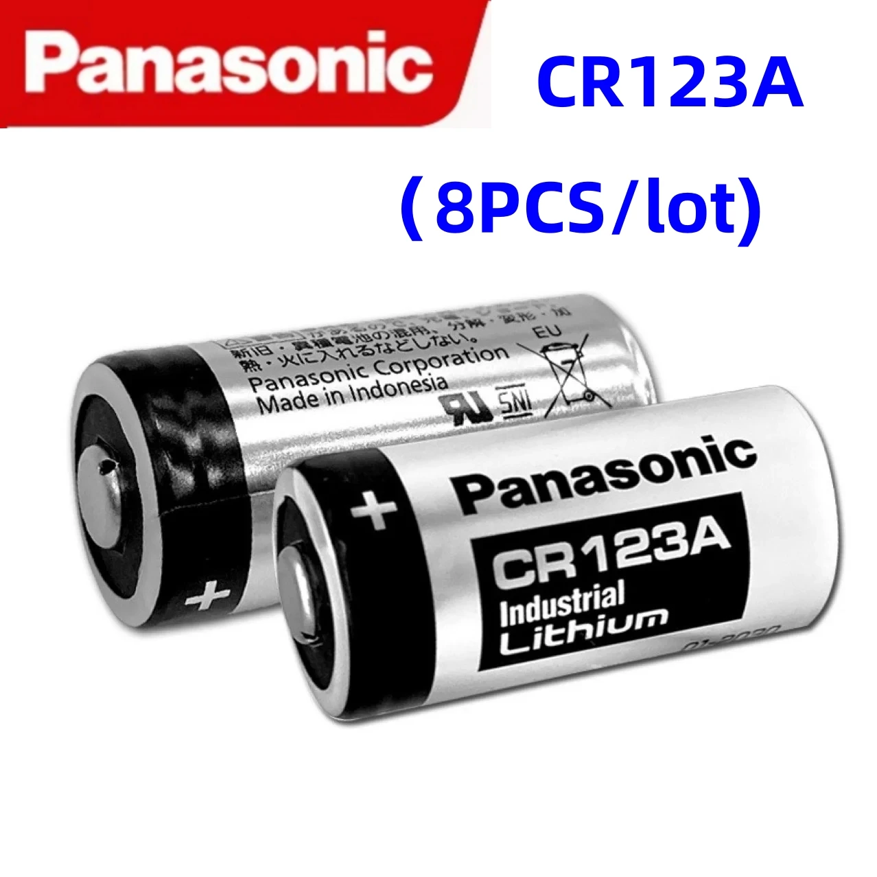 CR123AXX8pcs