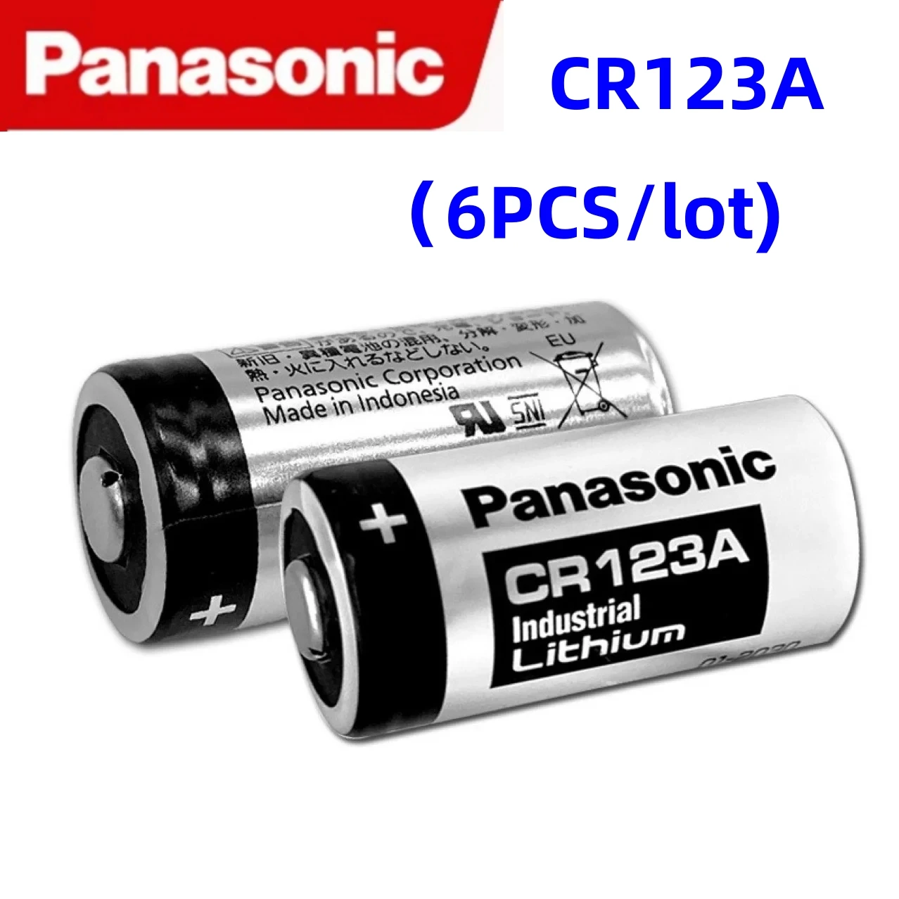 CR123AXX6pcs