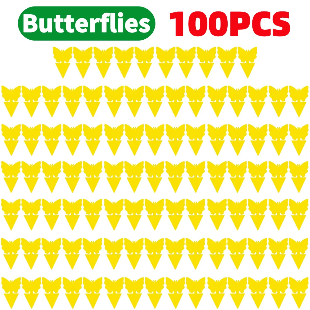 100PCS Butterflies