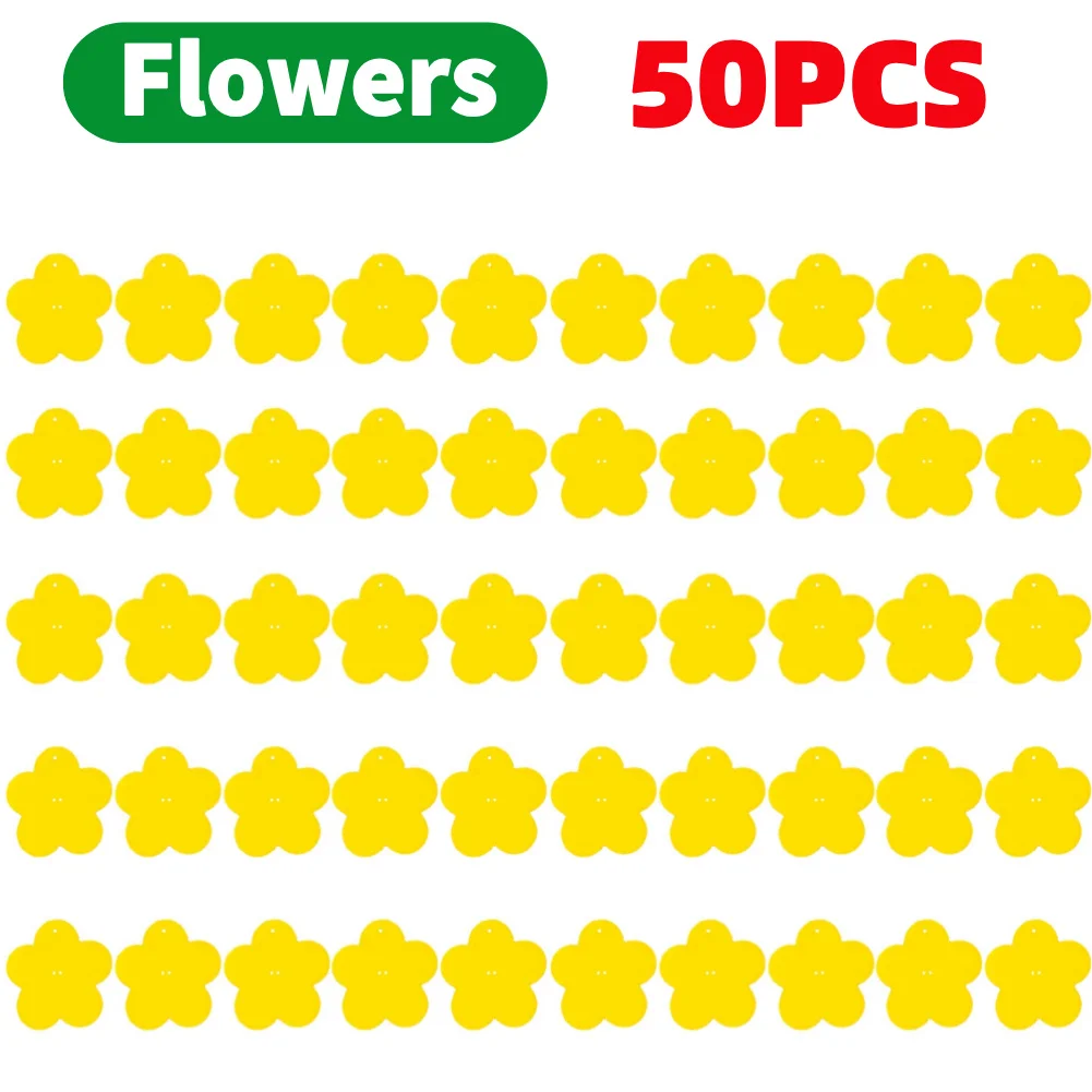 50PCS flowers
