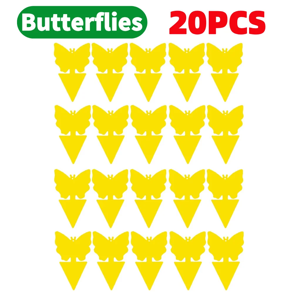 20PCS Butterflies