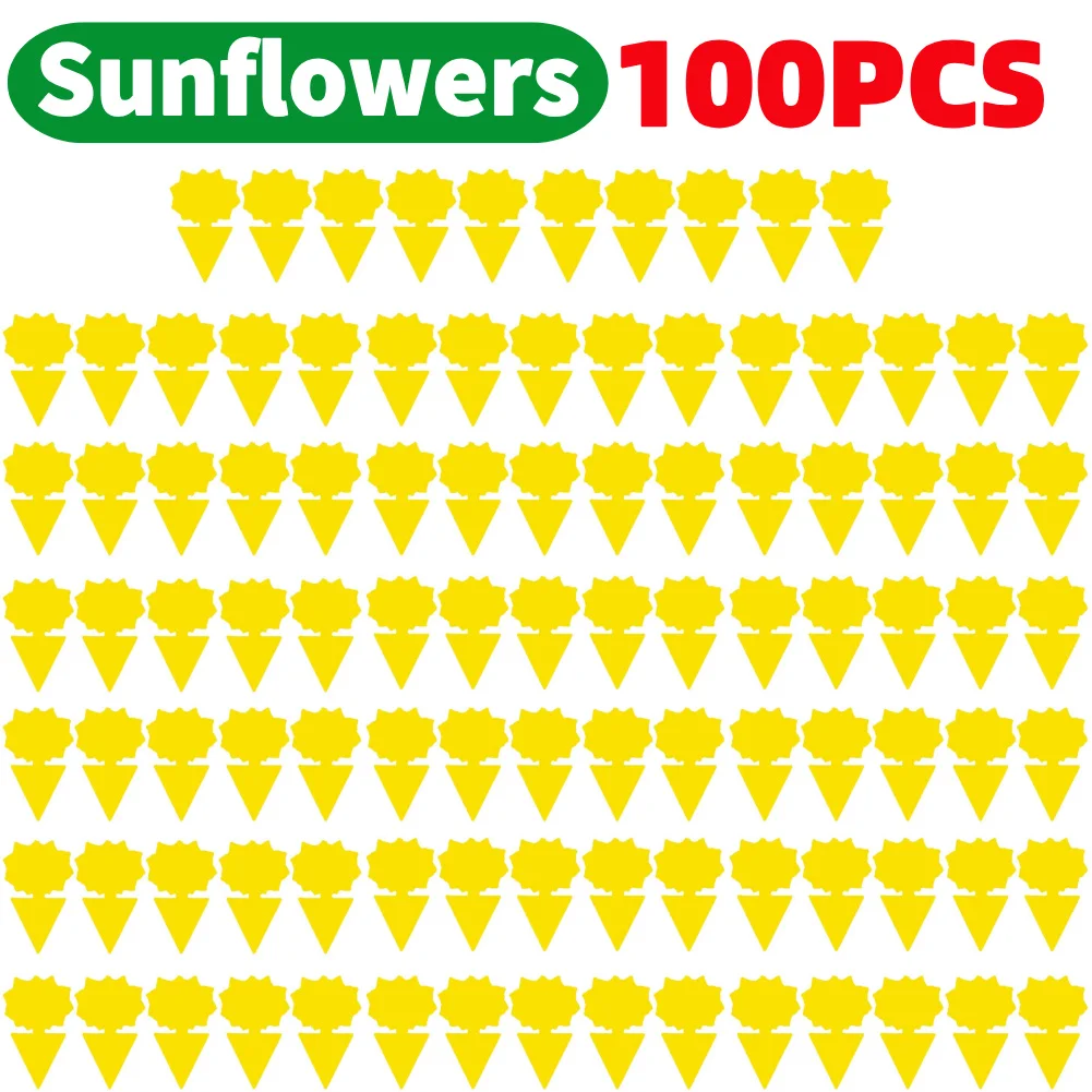 100PCS sunflowers