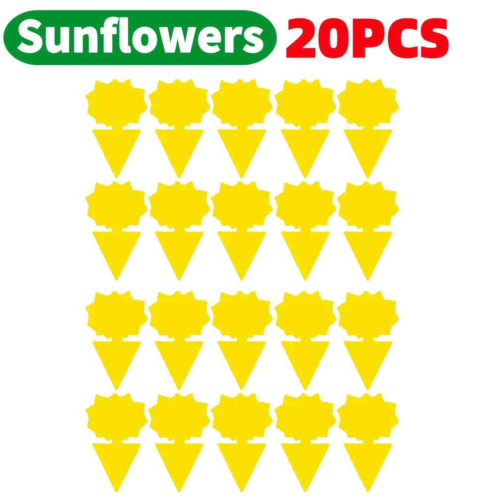 20PCS sunflowers