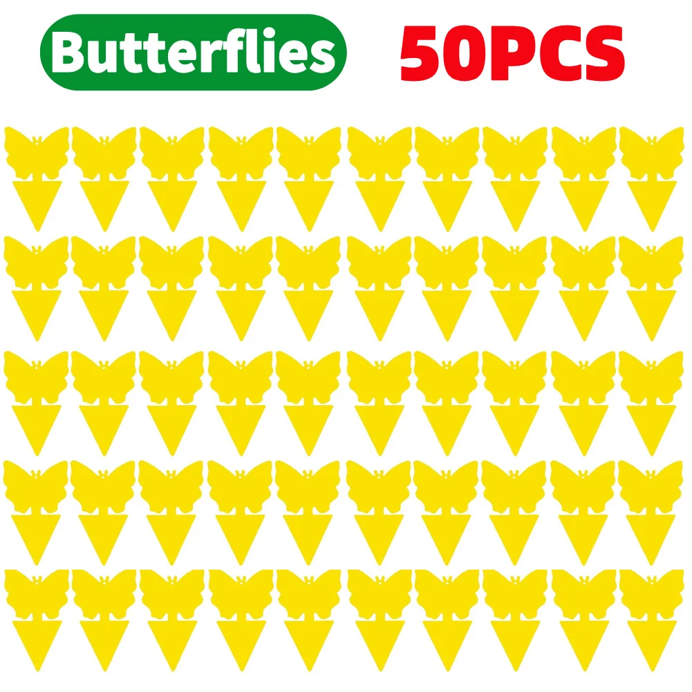 50PCS Butterflies