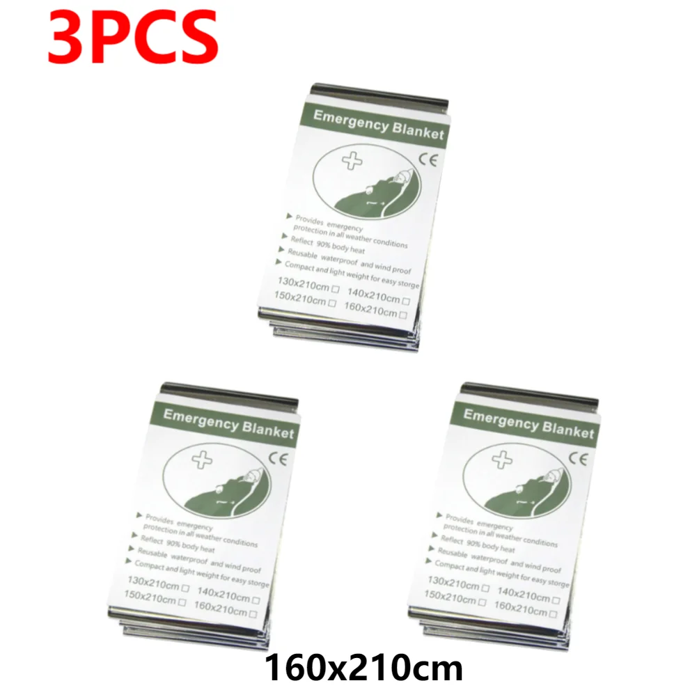 3PCS 160x210cm