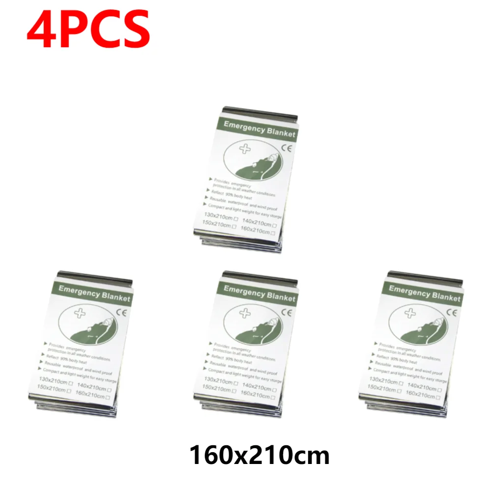 4PCS 160x210cm