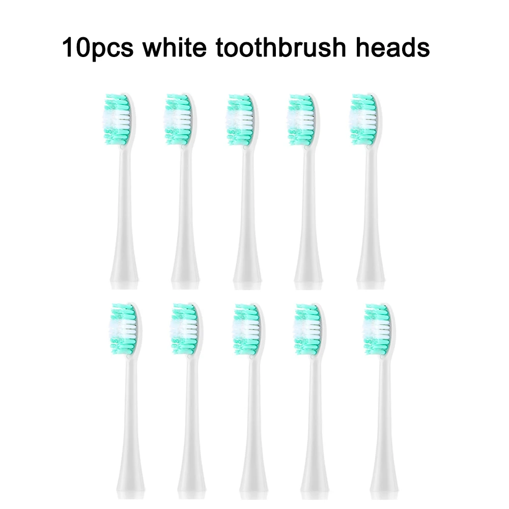 10pcs white heads