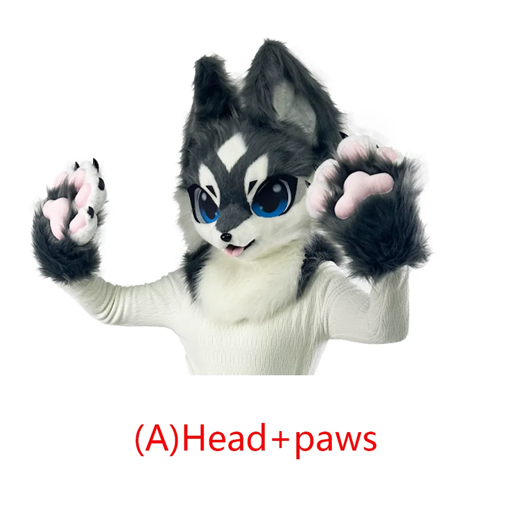 A head paws