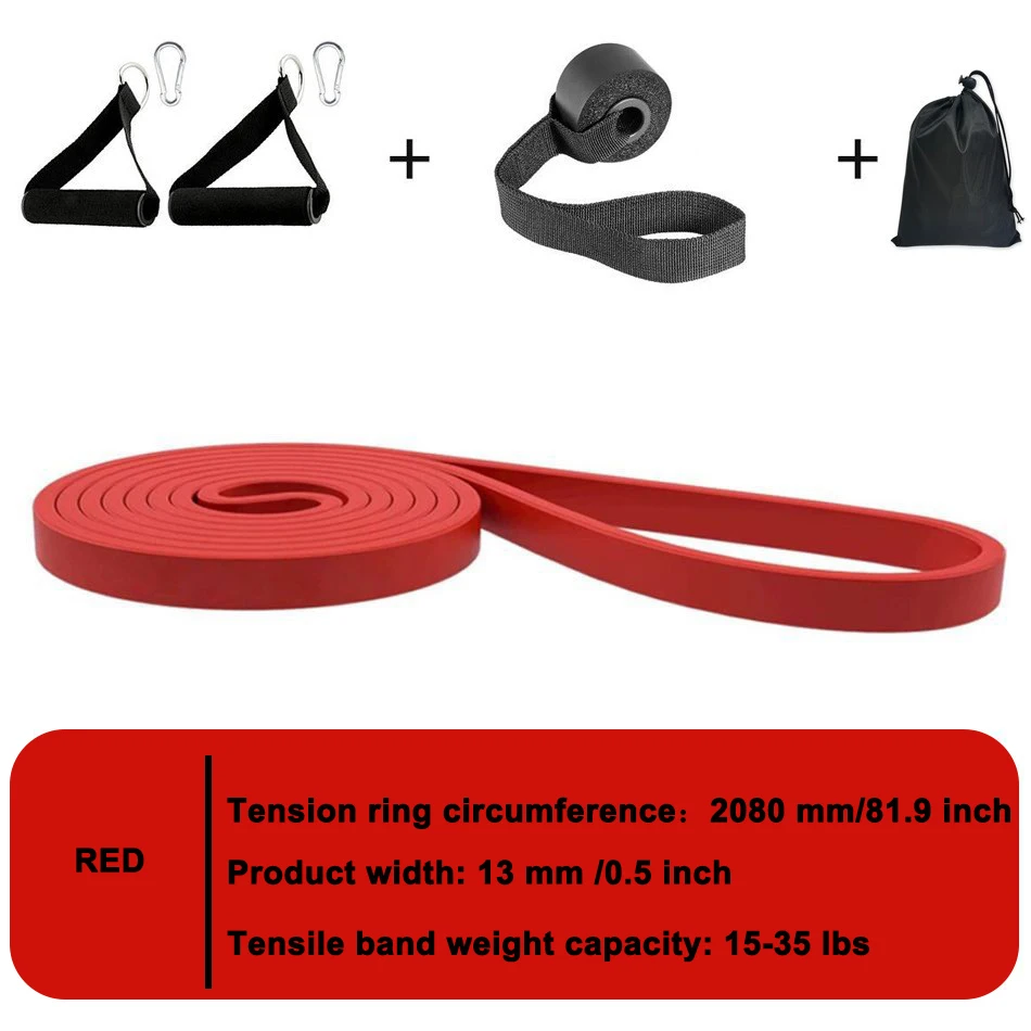 Red with handle