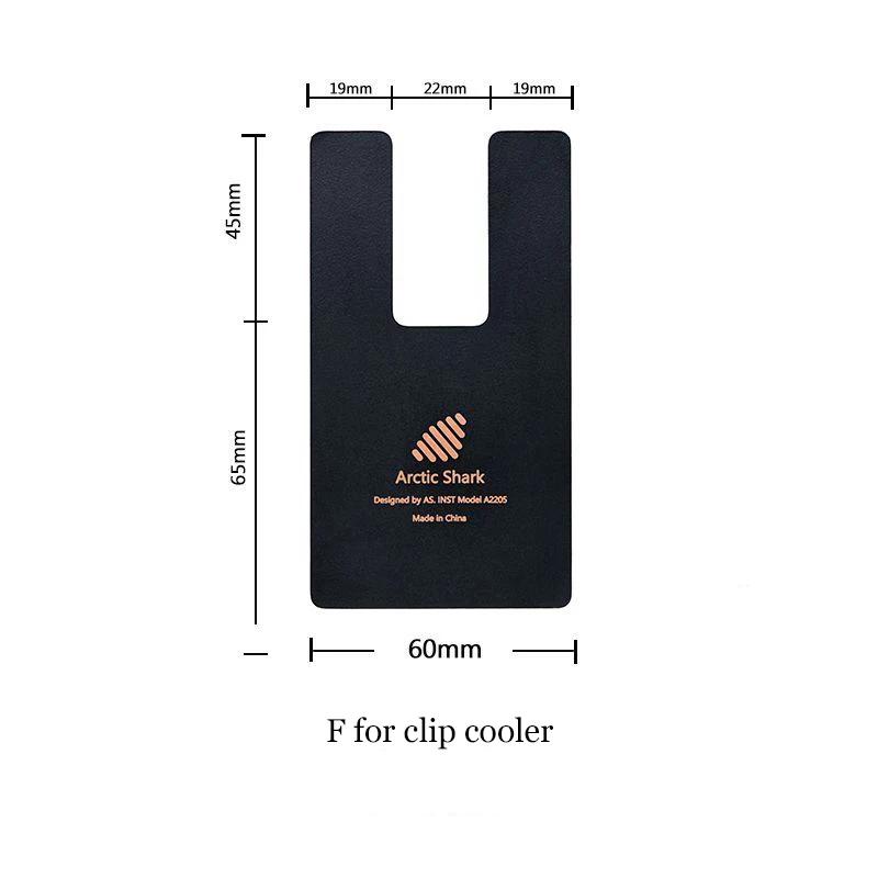 F for clip cooler