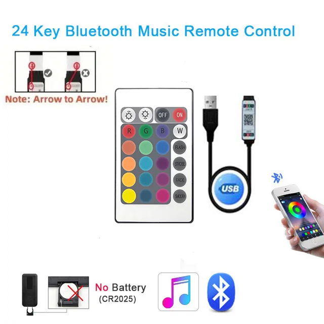 5V-Bluetooth 24Key
