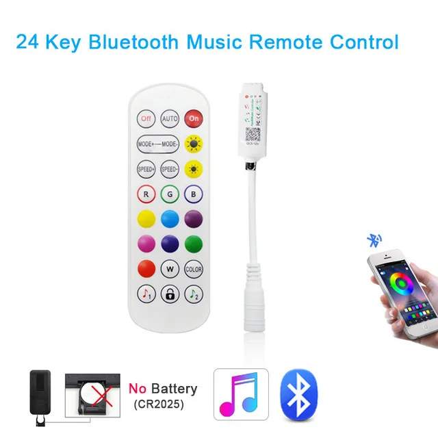 12V-Bluetooth 24Key