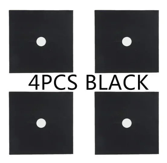 4PCS Black