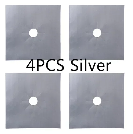 4PCS Silver