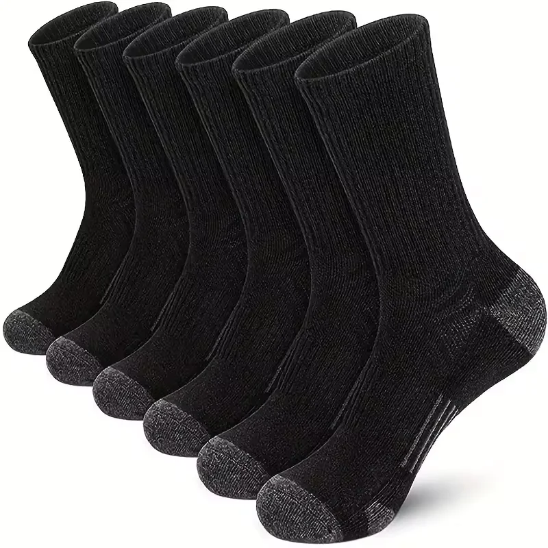 6 Pairs Of Black