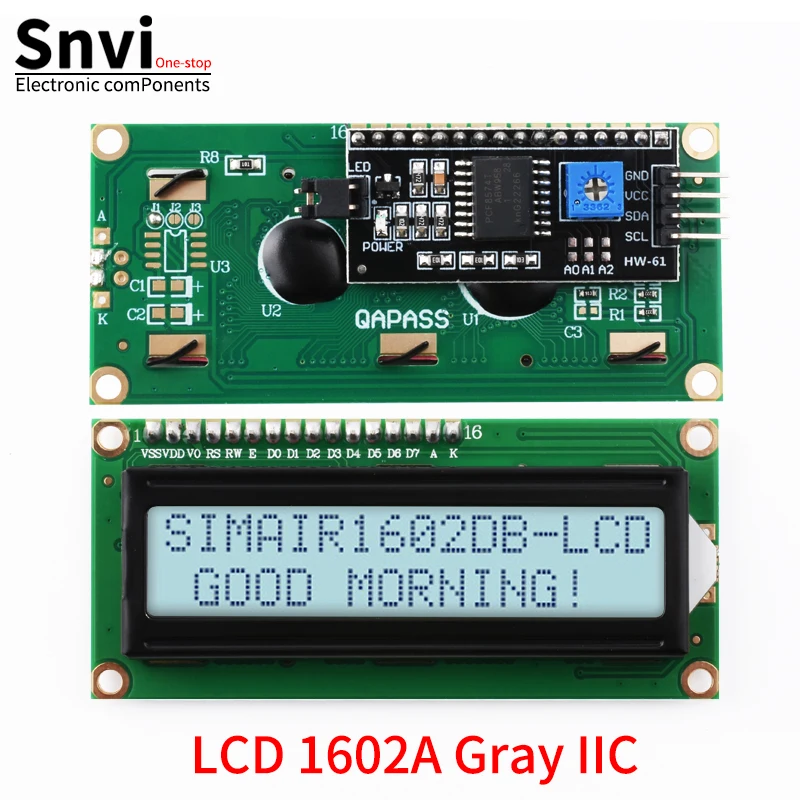 LCD1602 Gray I2C