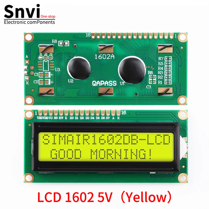 LCD1602 Yellow Green