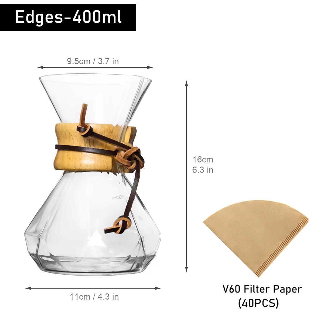 400ml E with Paper