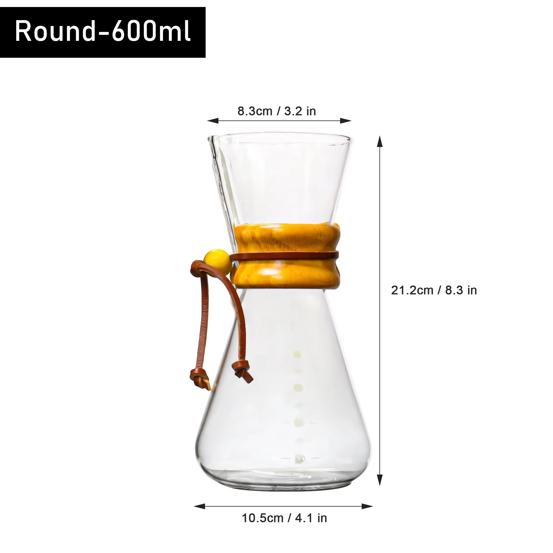 600ml Round