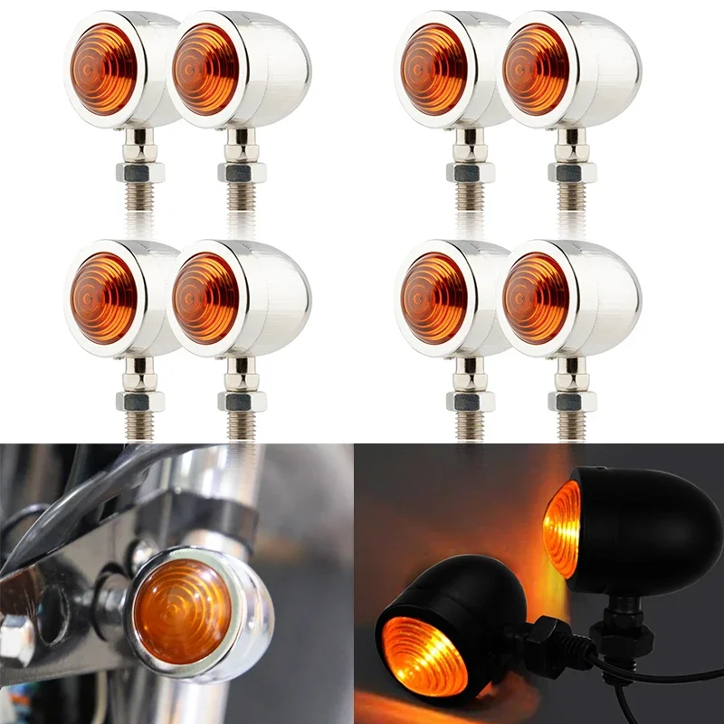8 Pcs-Chrome