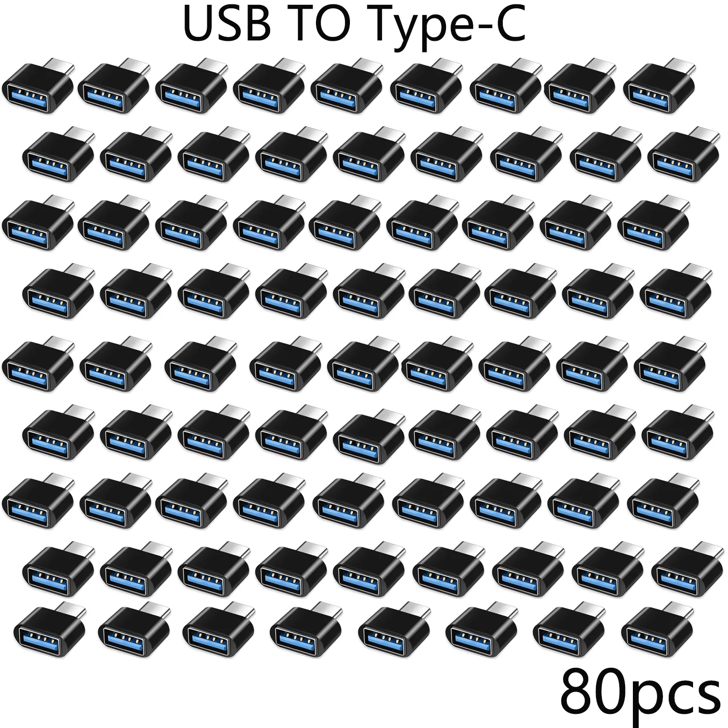 Black 80pcs
