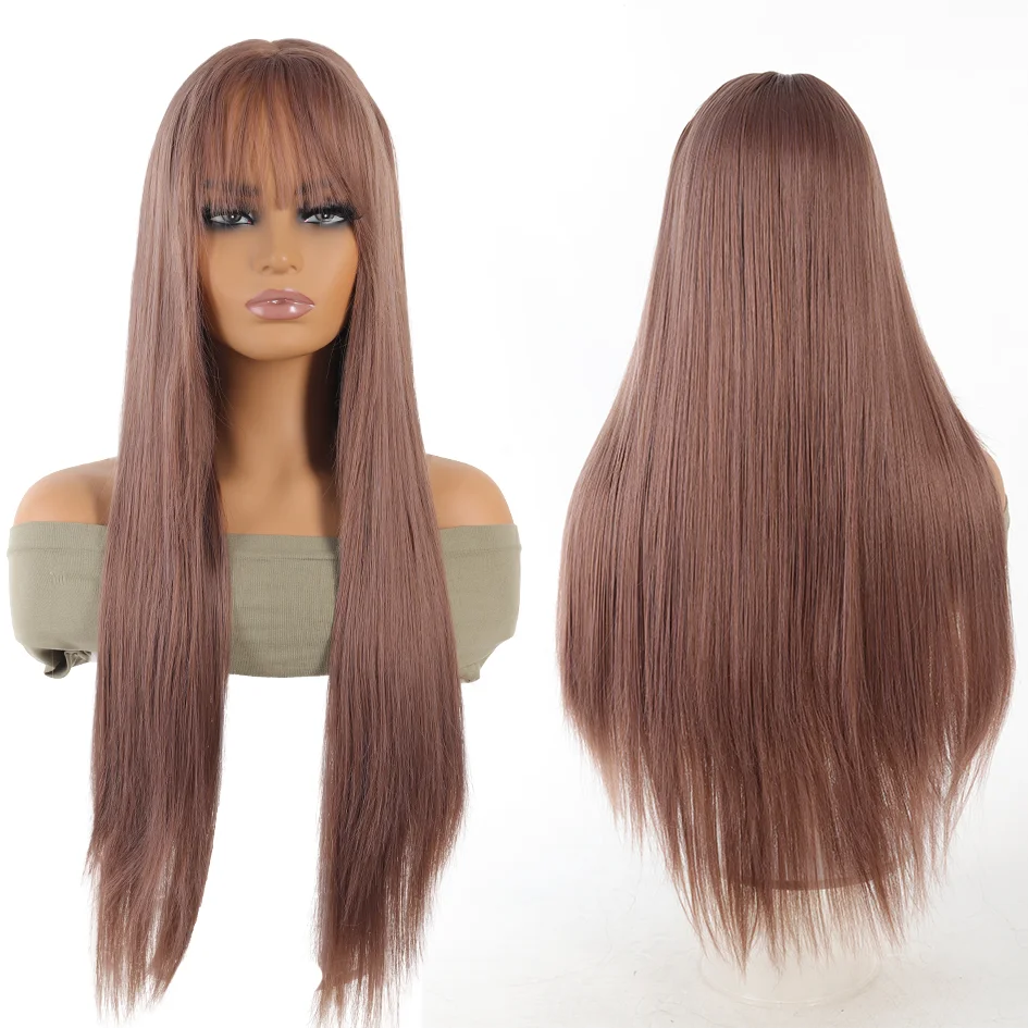 Grey purple straight