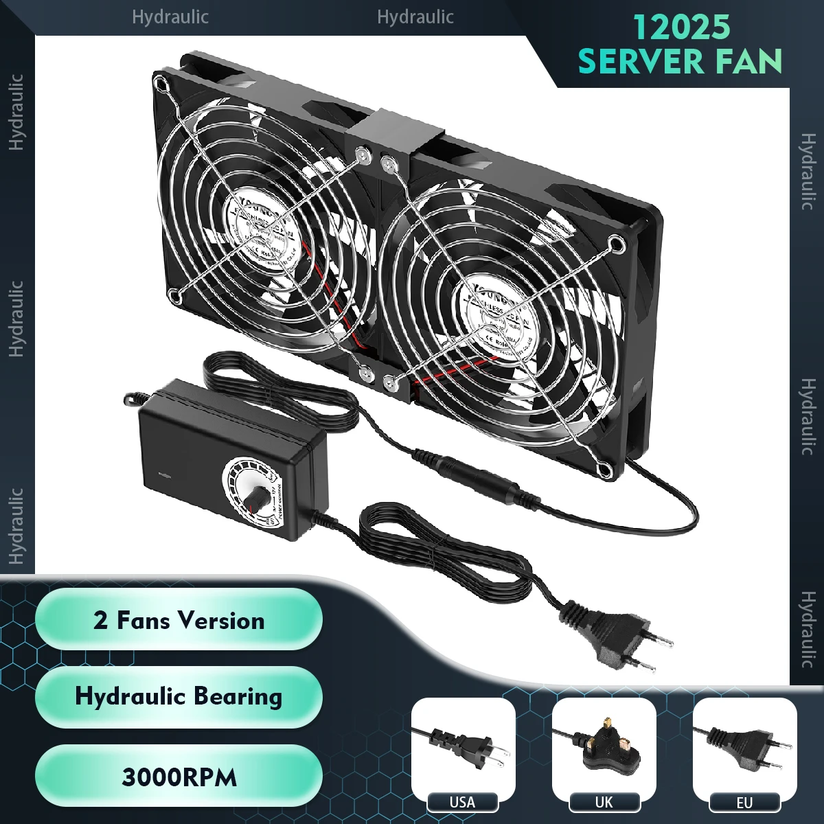 2 Fans-Hydraulic