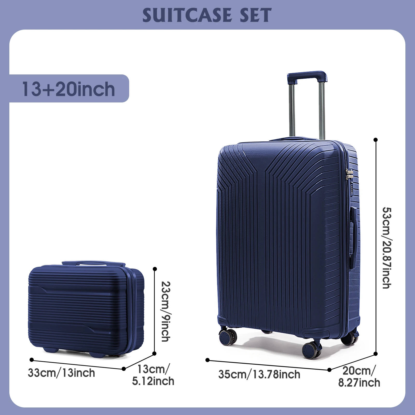 Blue 13 and 20inch