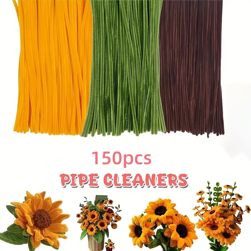 150pcs sunflower