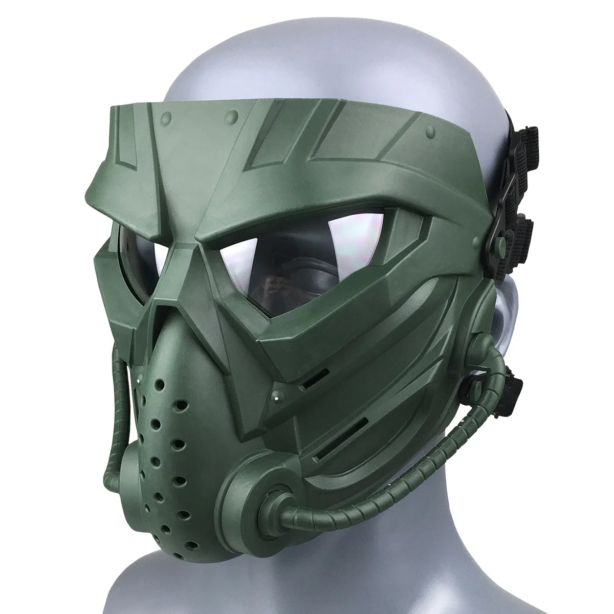 green-clear lenses
