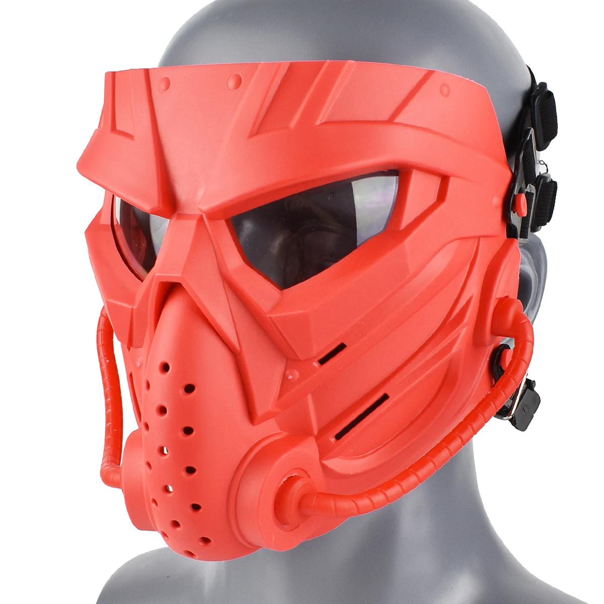 red-clear lenses