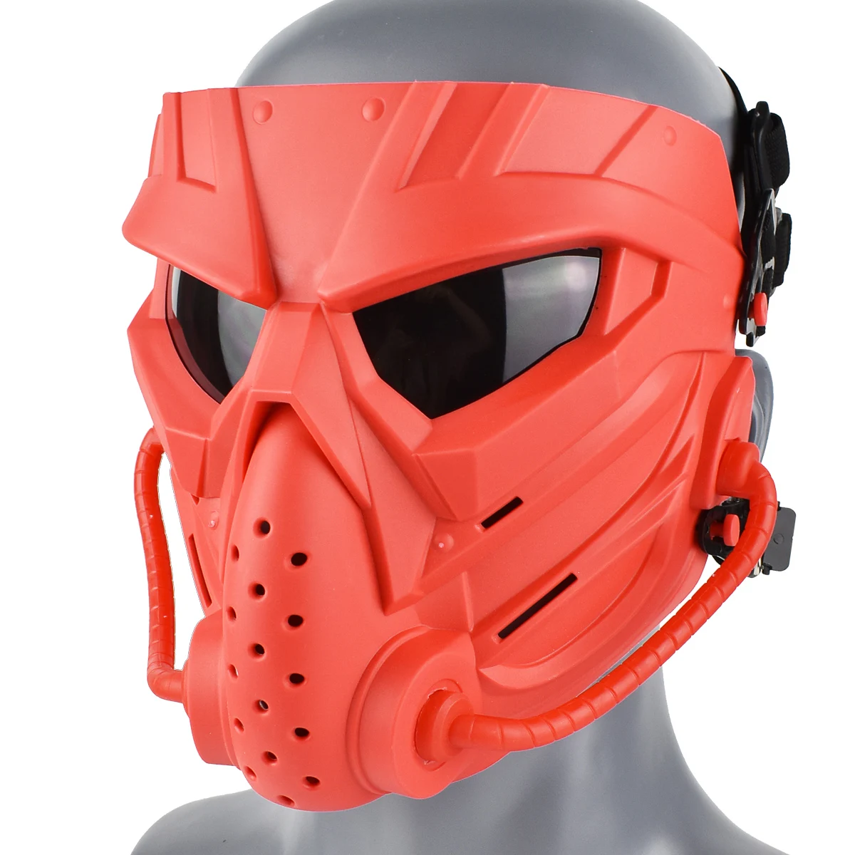 red-gray lenses