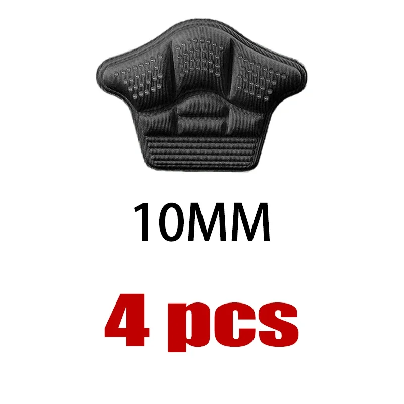 4pcs Black 10mm
