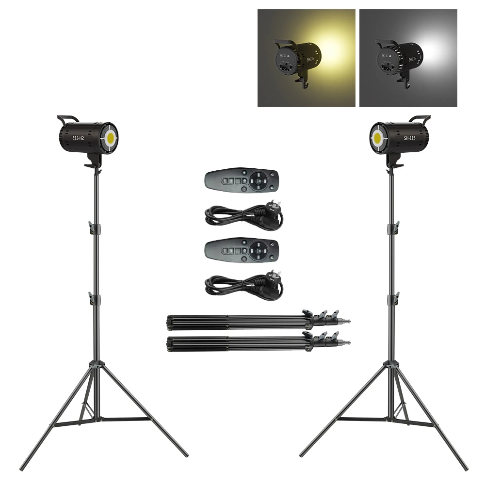 2m Tripod 115W 2pcs