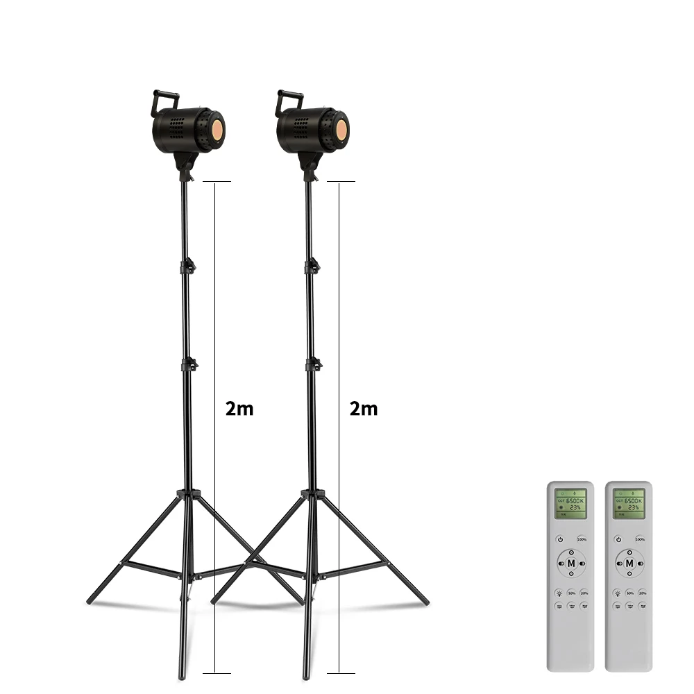 2m Tripod 135W 2pcs