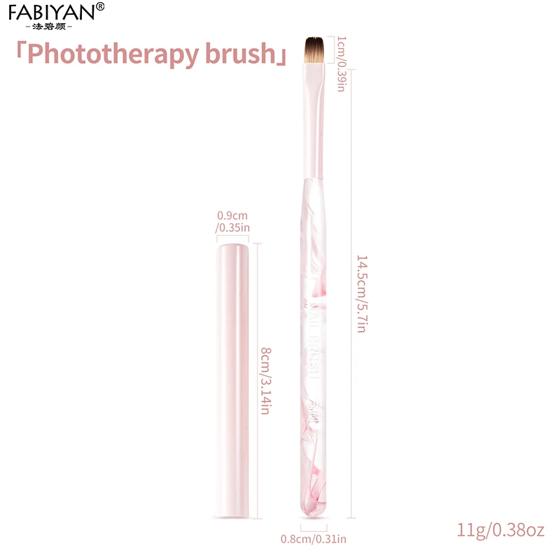 Phototherapy brush