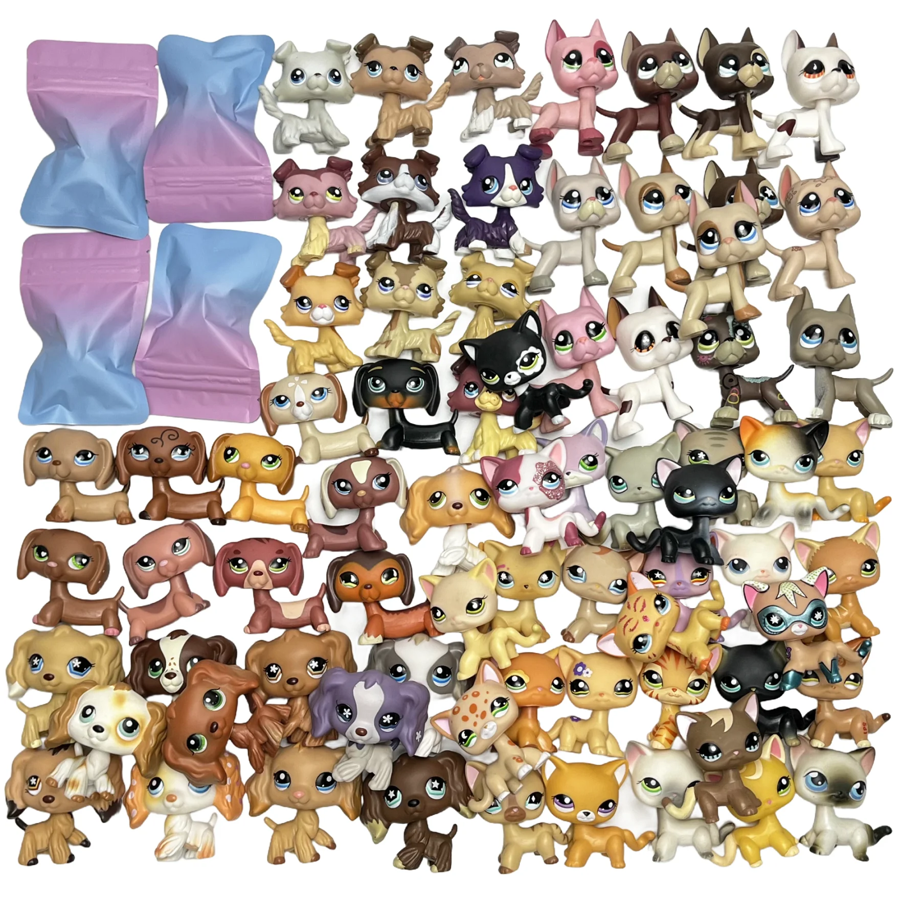 4 random toys